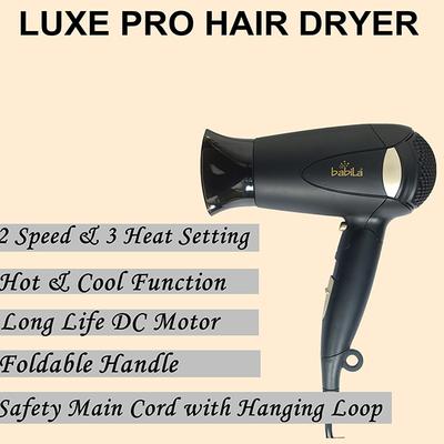 Babila Luxe Pro Hair Dryer -BHD-E17 - Hair Dryers