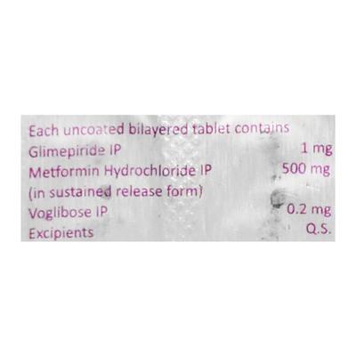 Voglibite GM 1/0.2 Tablet 10'S - Diabetes-Ant