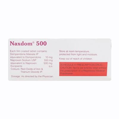 NAXDOM 500 Tablet 15's - Migraine