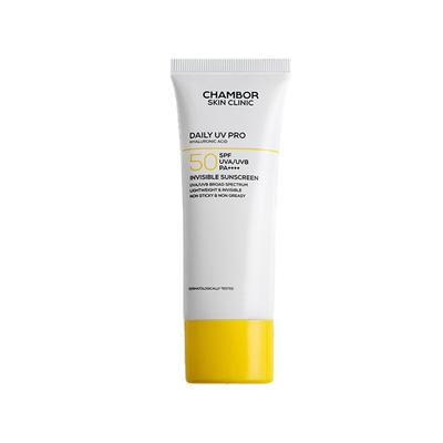 Chambor Skin Clinic Daily UV Pro Invisible Sunscreen SPF 50 PA++++, Hydrating, No White Cast 50 ml - Body Sunscreen