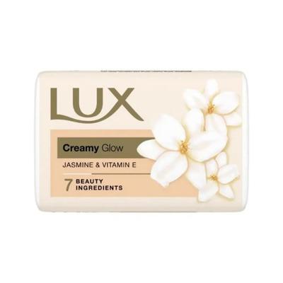 Lux Velvet Glow Jasmine & Vitamin E For Glowing Skin Beauty Soap 100 gm - Soaps