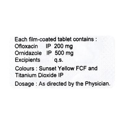 Tablo OZ Tablet 10'S - Bacterial Infections-Qui