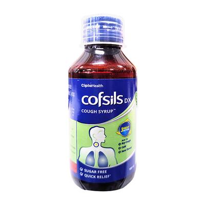COFSILS DX SUGAR FREE Cough Syrup 100ml - Cough And Cold-Cou