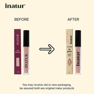 Inatur Lip Gloss - Angelic (L2) 2ml - Lip Glosses