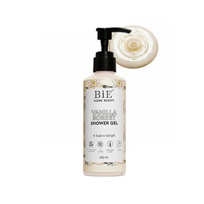 BiE Vanilla Sorbet Shower Gel 200 ml - Shower Gels & Body Wash