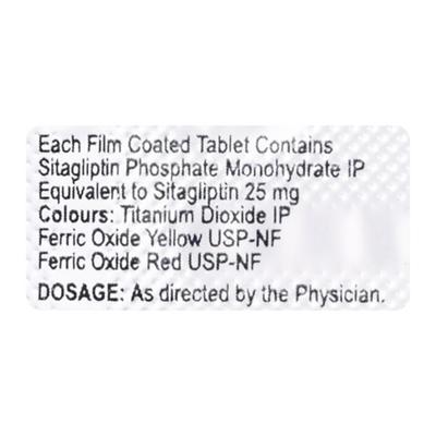 MSN SITA 25 Tablet 10's - Diabetes-Ant
