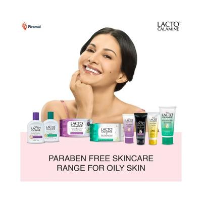 Lacto Calamine Daily Facewash with Kaolin Clay, Niacinamide and Vitamin E for Oily Skin 100ml 2's - Face Wash & Cleansers