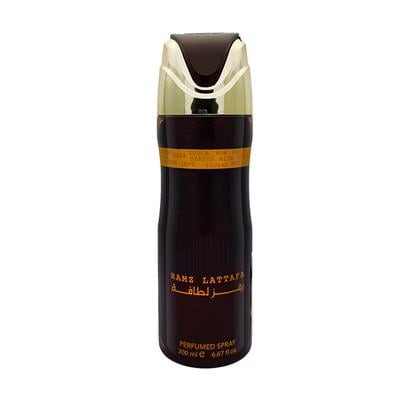 Lattafa Ramz Gold Imported Long Lasting Perfumed Deodorant Spray 200 ml - Deodorants/Roll-Ons