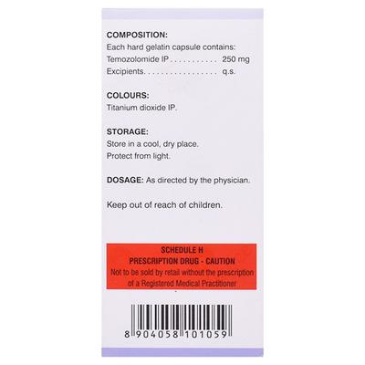 TEMOREL 250mg Capsule 5's - Cancer Oncology-Cyt