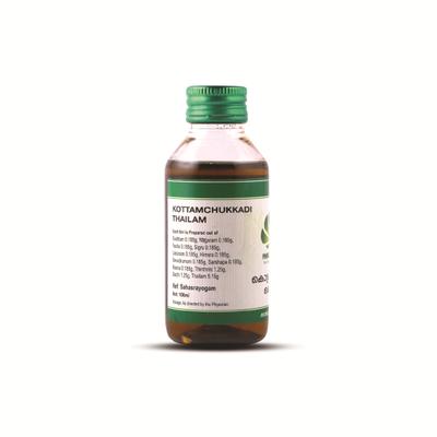 Pankajakasthuri Kottamchukkadi Thailam 100 ml - Speciality Medicines