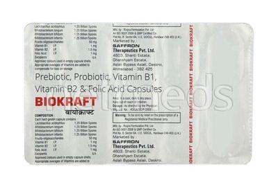 Biokraft Capsule 10'S - Gastro Intestinal Motility Disorders-GIT