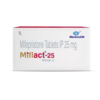 Mifiact 25mg Tablet 10'S - Uterus Conditions-Dut
