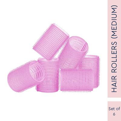 GUBB Hair Rollers - 6 Medium Hair Curlers 50 gm - Rollers & Curlers