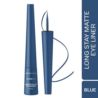 Faces Canada Ultime Pro Matte Play Eyeliner - Sapphire (Blue) 2.5ml - Eyeliners