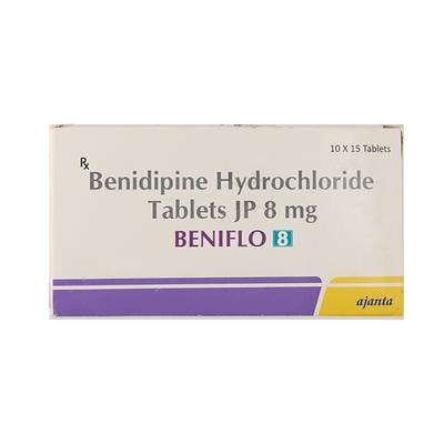BENIFLO 8mg Tablet 15's - Hypertension-Cal