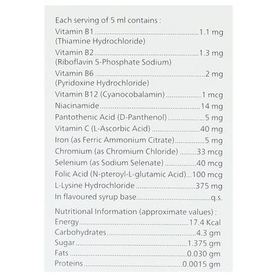BECOZEST 12 Syrup 200ml - Supplements-Vam
