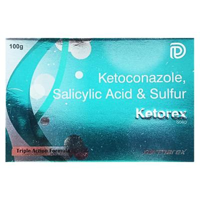 KETOREX Soap 100g - Fungal Infections-Taa