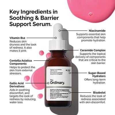 The Ordinary Soothing & Barrier Support Serum 30 ml - Face Serum