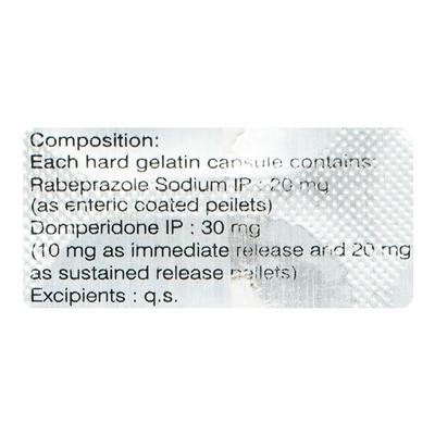 Rabipot D Capsule 10'S - Ulcer/Reflux/Flatulence-Aaa