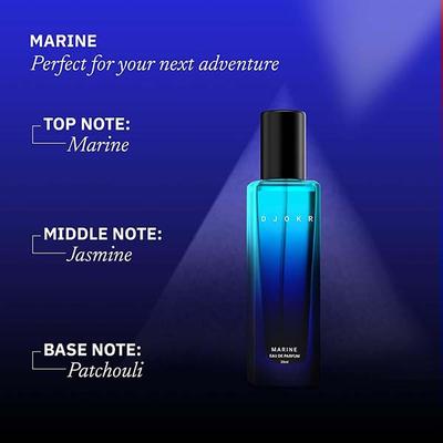 Djokr Marine Perfume For Men - Eau De Parfum, Premium Luxury Long Lasting Fragrance Spray 20 ml - Men Perfumes (Edt/Edp)