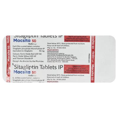 MACSITA 50 Tablet 10's - Diabetes-Ant