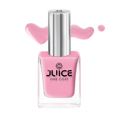 JUICE One Coat Long Lasting Quick Dry Chip Resistent Nail Polish HELLO PINK 48 11 ml - Nail Polish