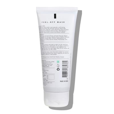 Fizzy Fern Peel-Off Mask - Charcoal 100 gm - Masks & Peels