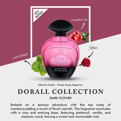 Dorall Collection Dark Flower Eau De Toilette 100 ml - Women Perfumes (Edt/Edp)