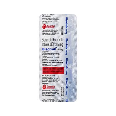 BISOTRAK 2.5mg Tablet 10's - Hypertension-Bet