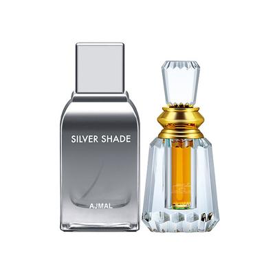Ajmal Silver Shade EDP Citrus Woody Perfume And Oudh Mukhallat Concentrated Perfume Oil Oriental Oudhy 106 ml - Perfumes (Edt/Edp)