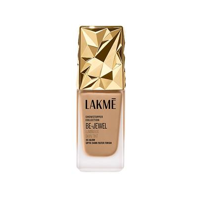 Lakme Be-Jewel Luminous Skin Tint Up To 2X Luminous Glow Cool Walnut 25 ml - Foundation