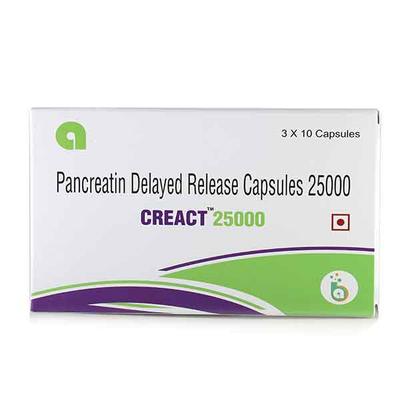 CREACT 25000 Capsule 10's - Digestion-Dig