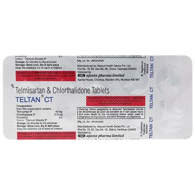 TELTAN CT Tablet 10's - Hypertension-Ana