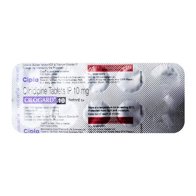 Cilogard 10mg Tablet 10'S - Hypertension-Cal