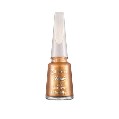 Flormar Pearly Nail Enamel PL386 Golden Beauty 11 ml - Nail Polish