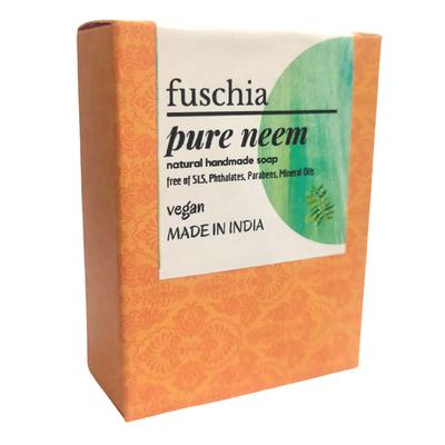 Fuschia Natural Handmade Soap - Pure Neem 100 gm - Soaps