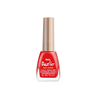 Eyetex Dazller Nail Glitter - DR31 (Venetianred) 12 ml - Nail Polish