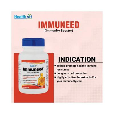 Healthvit Immuneed Immunity Booster- Tablets 60's - Vitamin C