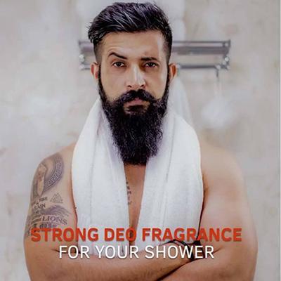 Ustraa Deo Soap for Men - Activated Charcoal (Pack of 8 x 100 gm) - Soaps