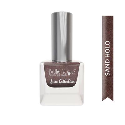 Bella Voste Sand Holo Nail Paints Dusty Chestnut - 410 10 ml - Nail Polish