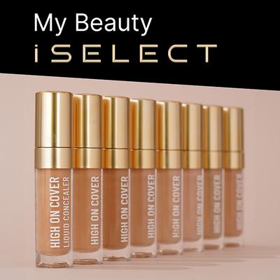 Swiss Beauty Select High On Cover Liquid Concealer With No-Crease Formula - Deep 5.5 ml - Concealer