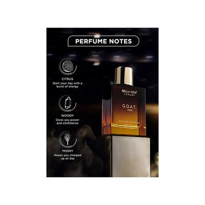 Bella Vita Organic Luxury G.O.A.T Perfume 100 ml - Men Perfumes (Edt/Edp)