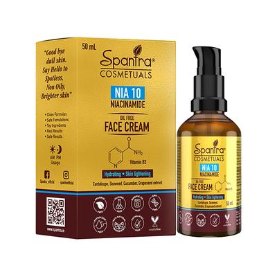 Spantra NIA 10 Niacinamide Oil Free Face Cream 50 ml - Face Creams
