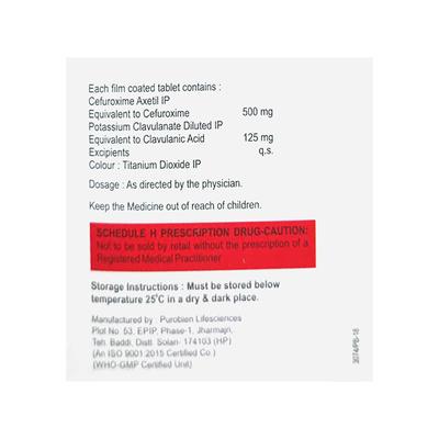 CEFKING CV 500 Tablet 10's - Bacterial Infections-Cep