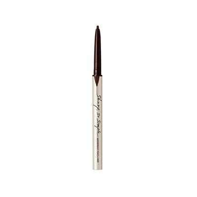 Clio Sharp So Simple Waterproof Pencil Liner 002 Brown 0.14 gm - Eyeliners