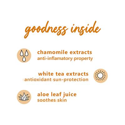 Plum Chamomile & White Tea Calming Antioxidant Toner 200 ml - Toners