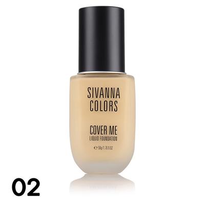 Sivanna Colors Cover Me Liquid Foundation - HF6016 02 50 gm - Foundation