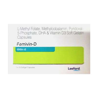 FEMIVIN D Softgel Capsule 10's - Supplements-Vam