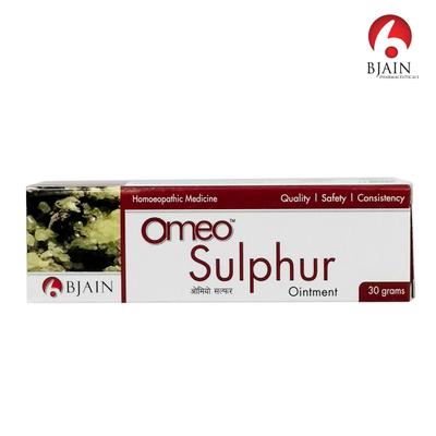 Bjain Omeo Sulphur Ointment 30 gm - Speciality Medicine