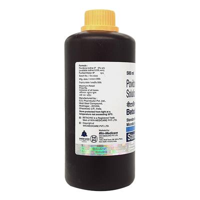 Betadine 5% Solution 500ml - Wound Care-Ski